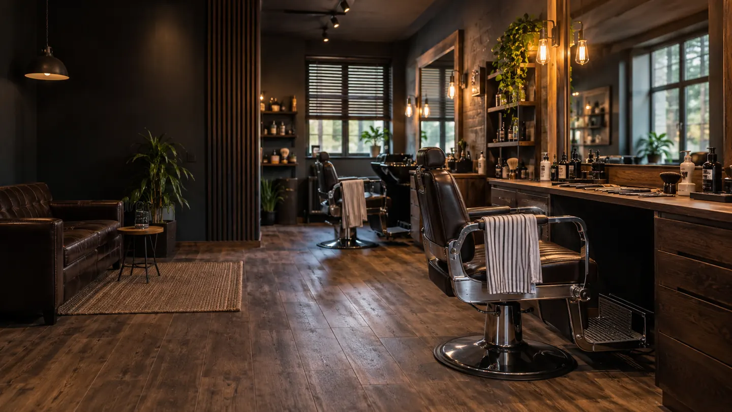 Ukážka webu barber shopu