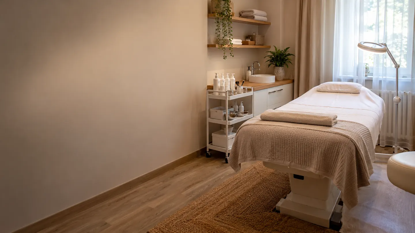 Ukážka webu beauty štúdia